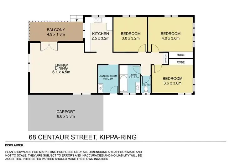 Floorplan of Homely house listing, 68 Centaur Street, Kippa-ring QLD 4021