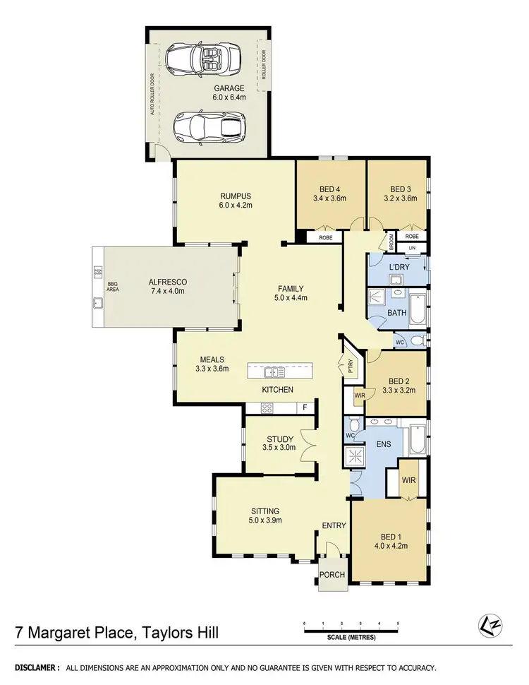 Floorplan of Homely house listing, 7 Margaret Place, Taylors Hill VIC 3037