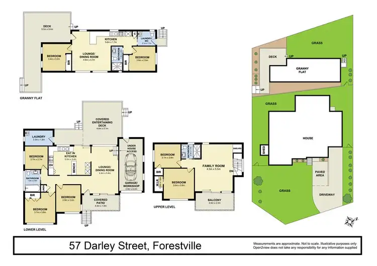 Floorplan of Homely house listing, 57 Darley Street, Forestville NSW 2087
