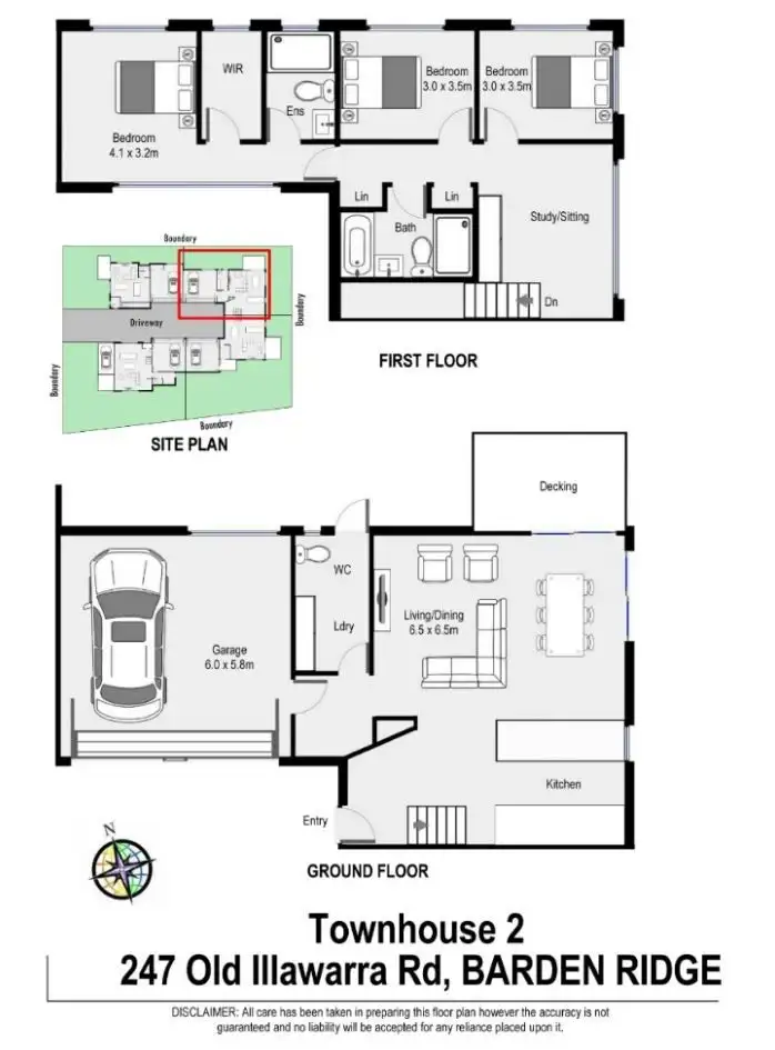 Floorplan of Homely house listing, 2/247 Old Illawarra Road, Barden Ridge NSW 2234