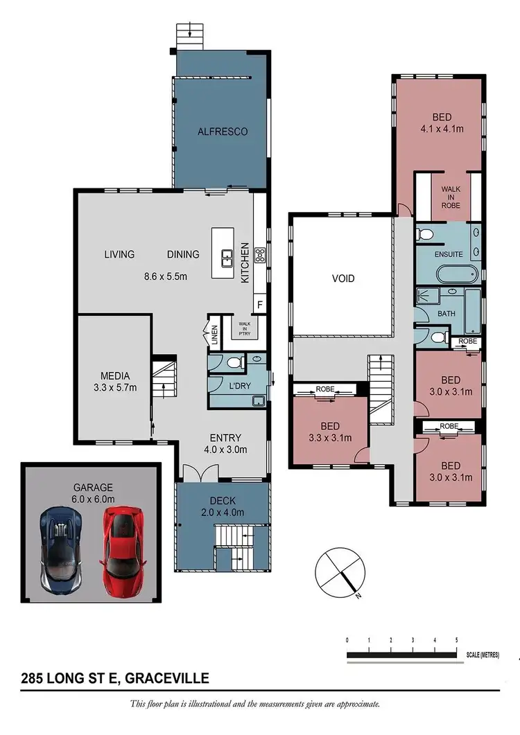 Floorplan of Homely house listing, 285 Long Street East, Graceville QLD 4075