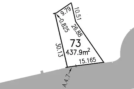Floorplan of Homely land listing, Lot 73 Championship Drive, Wyong NSW 2259