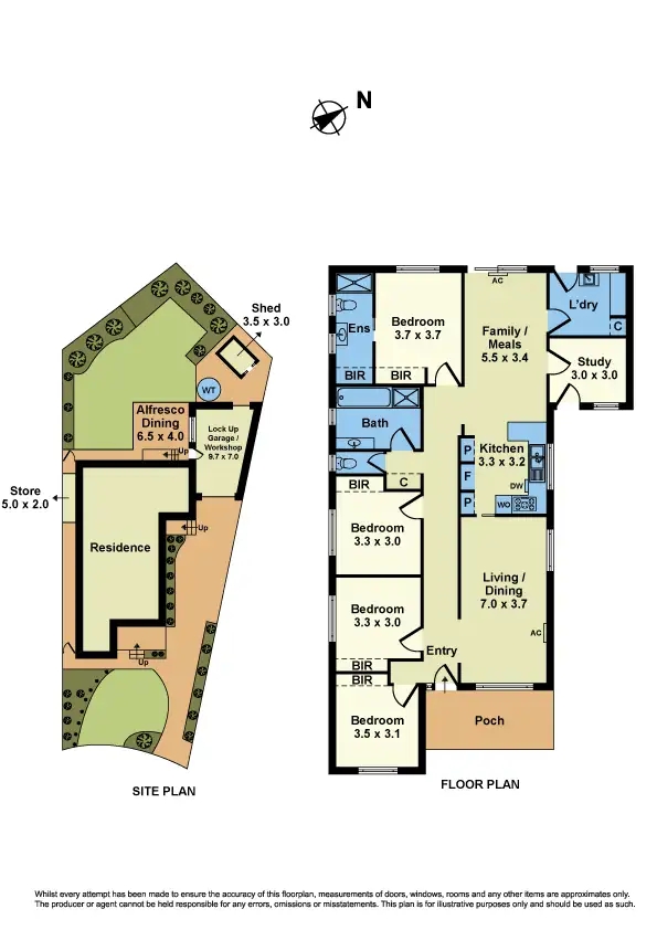 Floorplan of Homely house listing, 12 Rivette Court, Keilor Downs VIC 3038