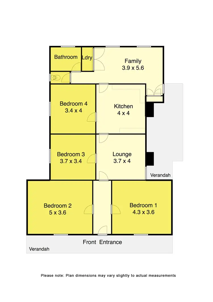 Floorplan of Homely rural property listing, 9 Kruss Road, Amphitheatre VIC 3468