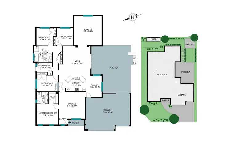 Floorplan of Homely house listing, 24 Coliban Drive, Mernda VIC 3754