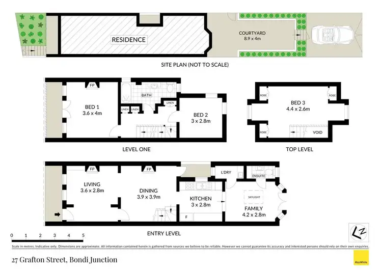 Floorplan of Homely house listing, 27 Grafton Street, Bondi Junction NSW 2022