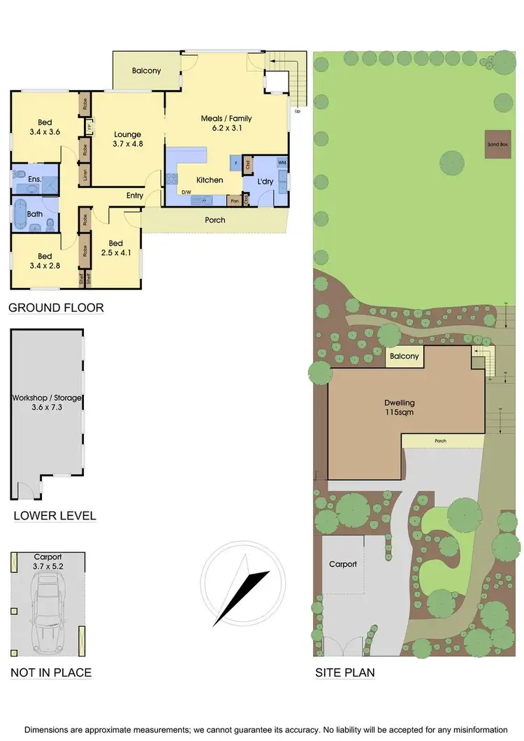 Floorplan of Homely house listing, 48 Wonga Road, Ringwood VIC 3134