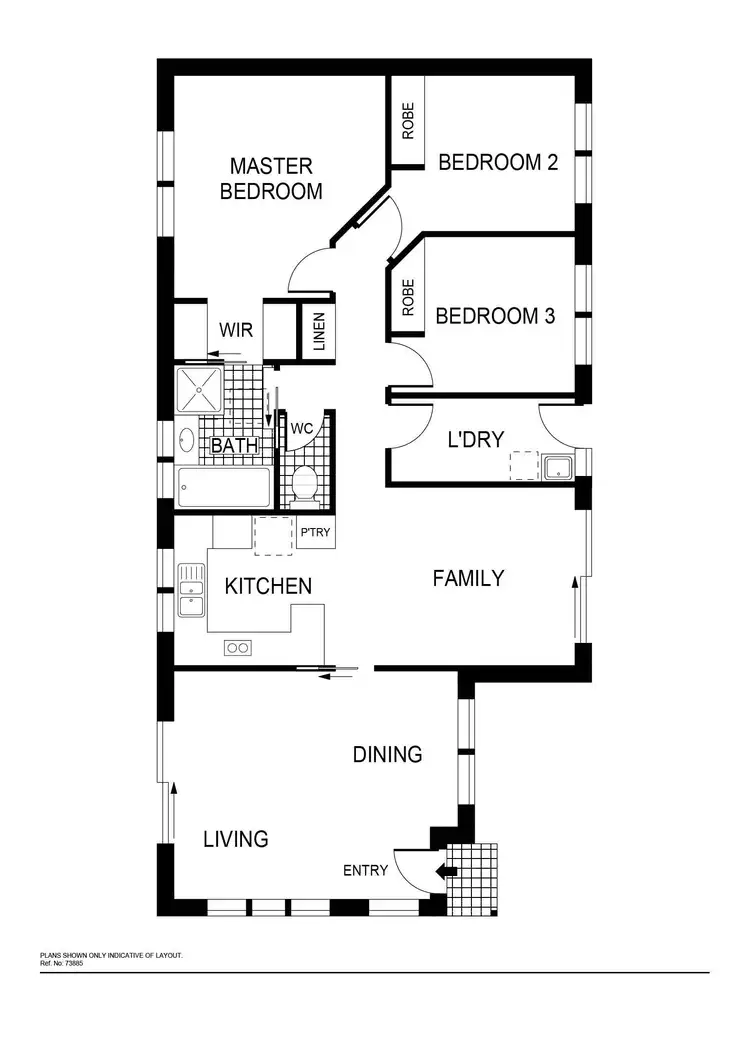 Floorplan of Homely house listing, 6 Ella Close, Palmerston ACT 2913