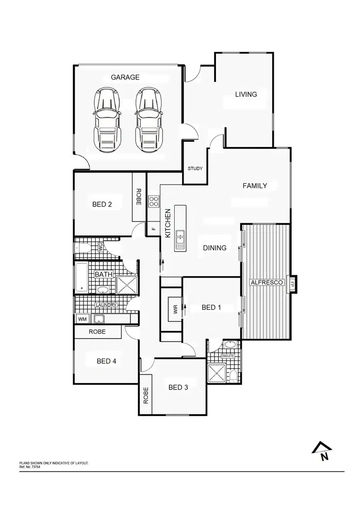 Floorplan of Homely house listing, 9 Miljanovic Street, Forde ACT 2914
