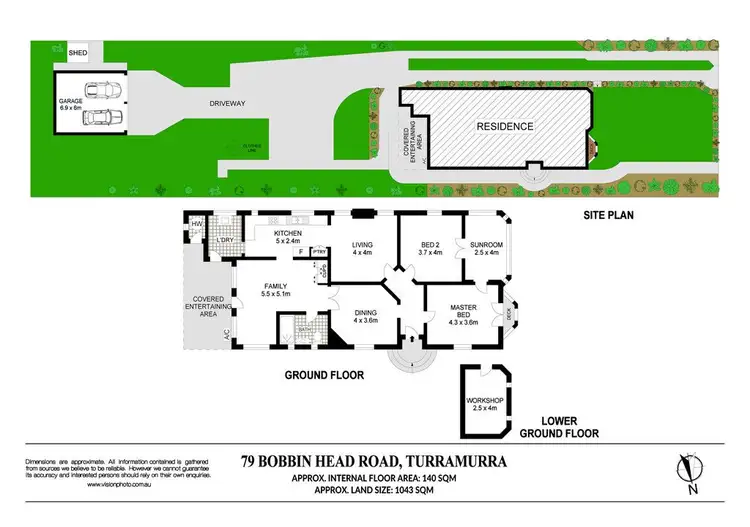 Floorplan of Homely house listing, 79 Bobbin Head Road, Turramurra NSW 2074