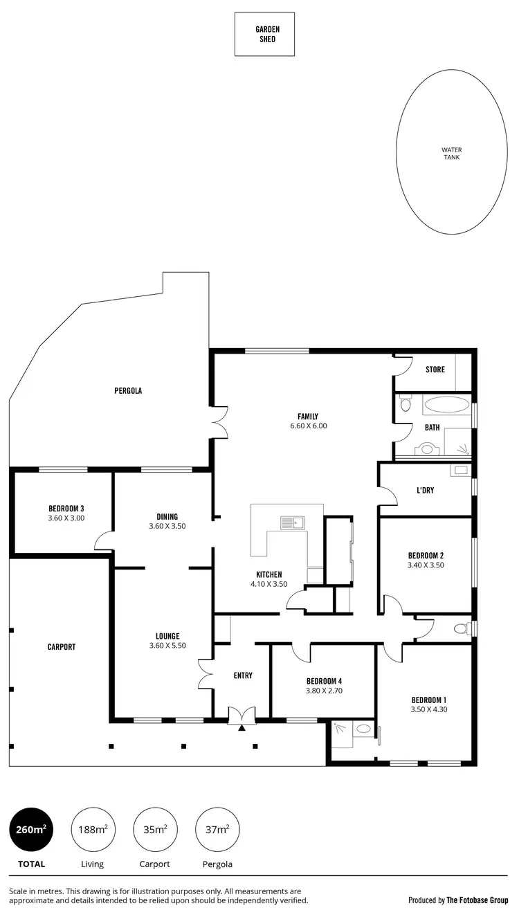 Floorplan of Homely house listing, 32 Meadow Avenue, Hawthorndene SA 5051