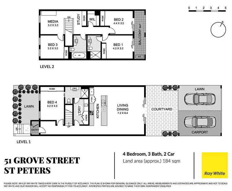 Floorplan of Homely house listing, 51 Grove Street, St Peters NSW 2044