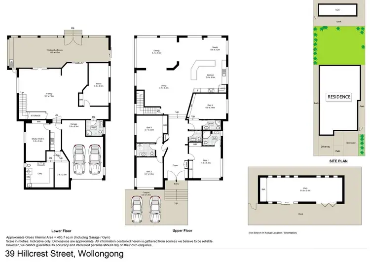 Floorplan of Homely house listing, 39 Hillcrest Street, Wollongong NSW 2500