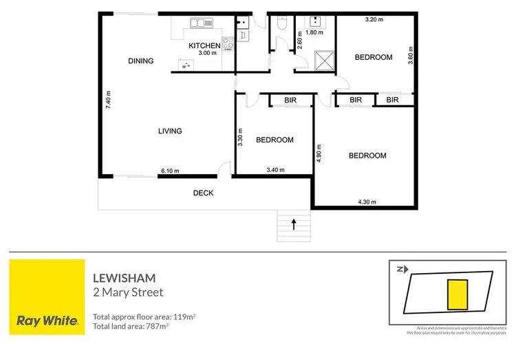 Floorplan of Homely house listing, 2 Mary Street, Lewisham TAS 7173