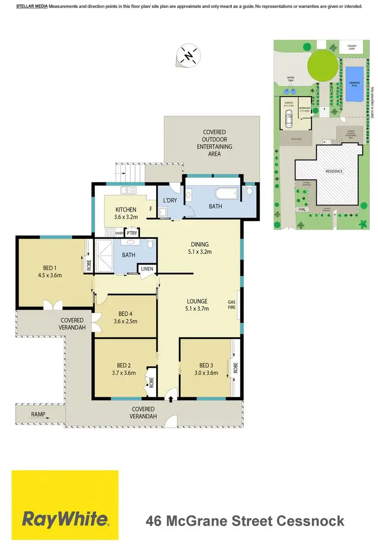 Floorplan of Homely house listing, 46 McGrane Street, Cessnock NSW 2325