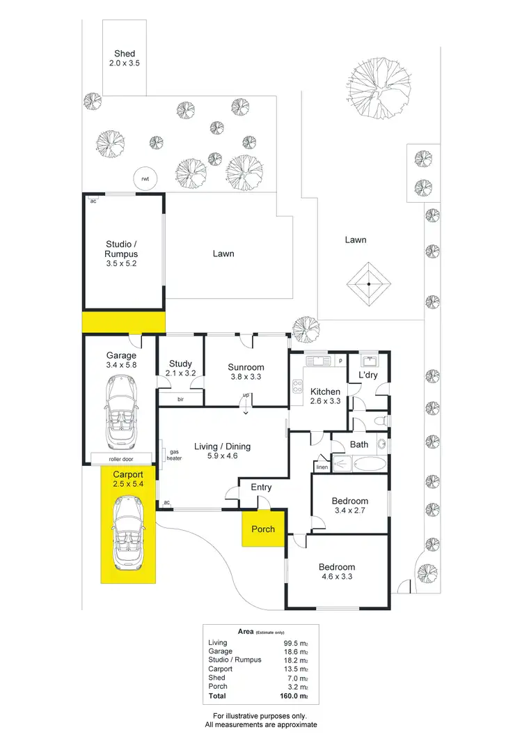 Floorplan of Homely house listing, 112 Penang Avenue, Melrose Park SA 5039