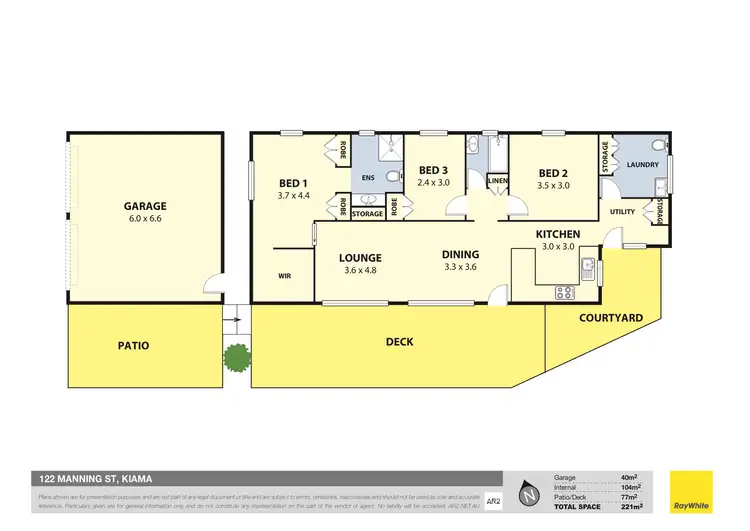Floorplan of Homely house listing, 122 Manning Street, Kiama NSW 2533