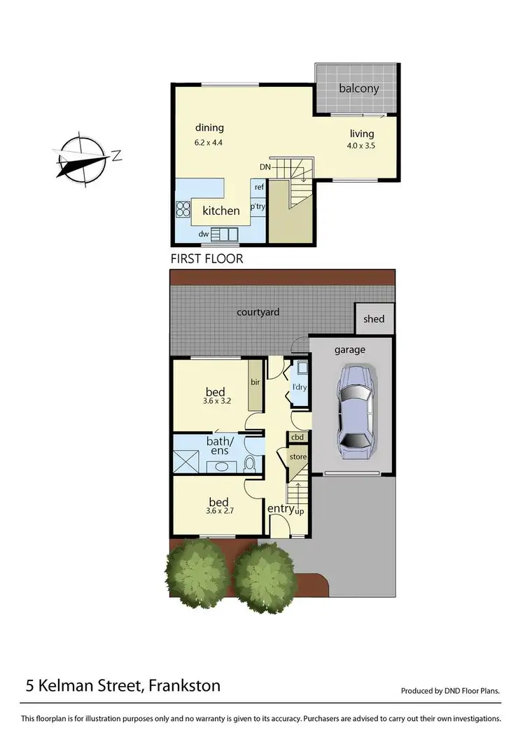 Floorplan of Homely house listing, 5 Kelman Street, Frankston VIC 3199
