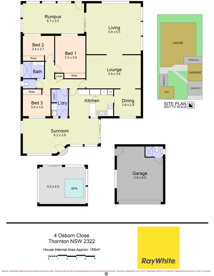 Floorplan of Homely house listing, 4 Osborn Close, Thornton NSW 2322