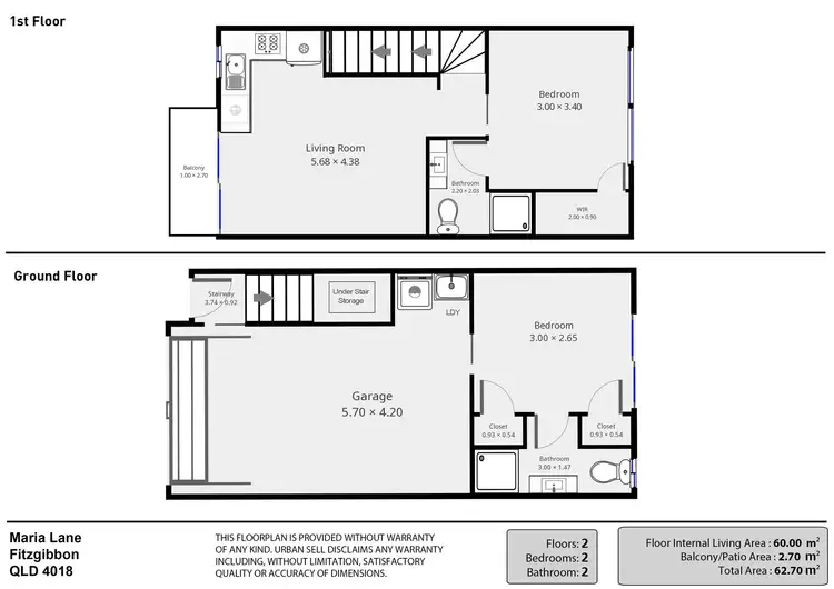 Floorplan of Homely house listing, 8 Maria Lane, Fitzgibbon QLD 4018