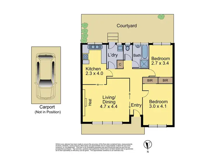 Floorplan of Homely unit listing, 2/27 Mt Pleasant Road, Nunawading VIC 3131