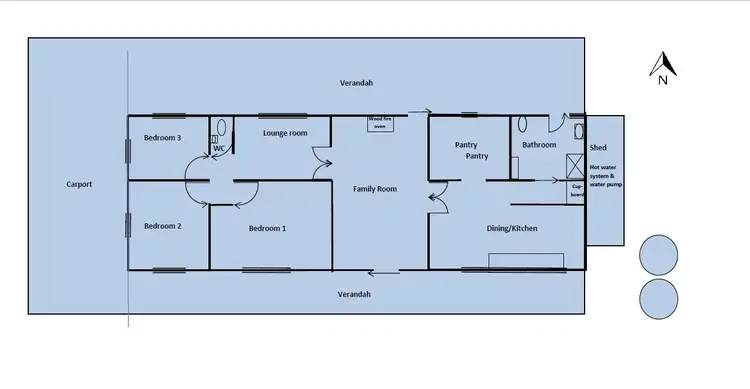 Floorplan of Homely house listing, 37 Pennington Bay Road, Pelican Lagoon SA 5222