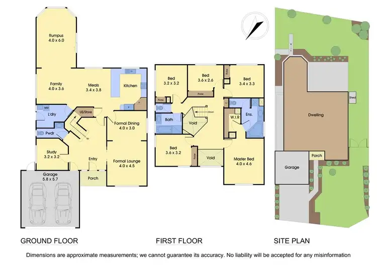 Floorplan of Homely house listing, 47 Fairway Drive, Rowville VIC 3178