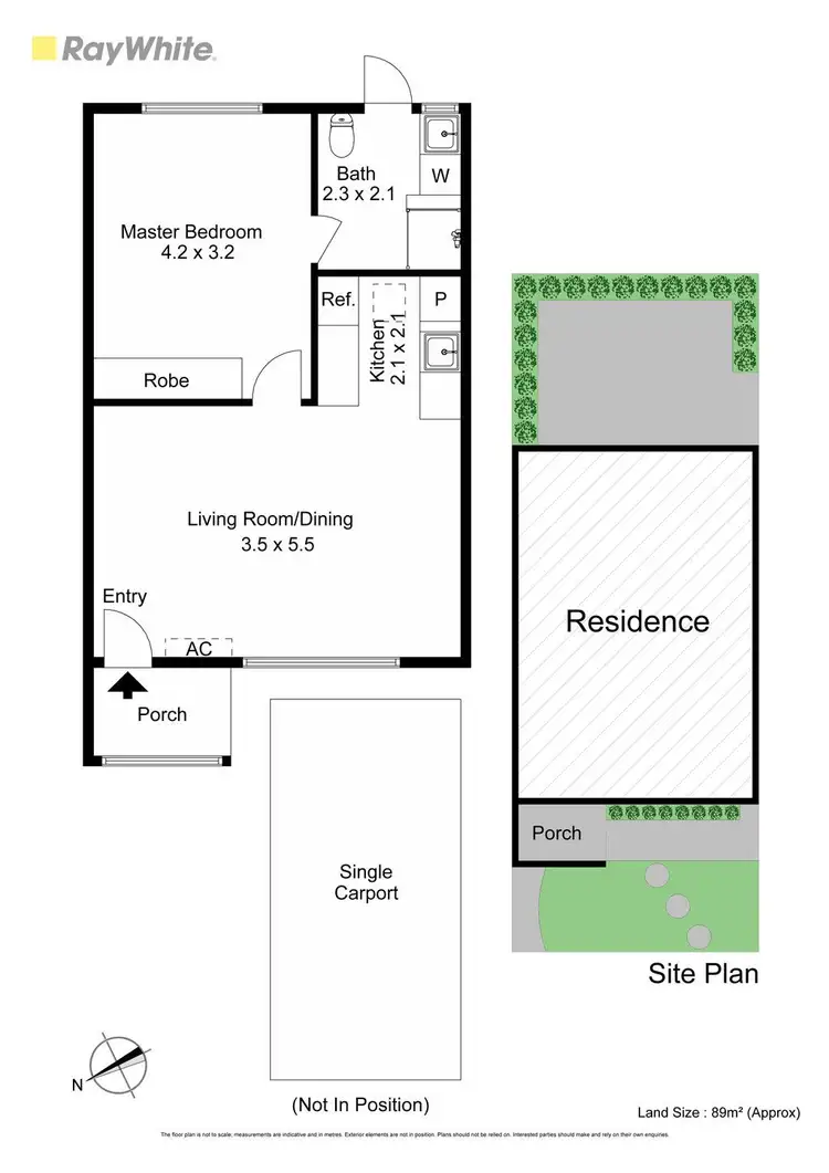 Floorplan of Homely unit listing, 4/12 Muir Street, Frankston VIC 3199
