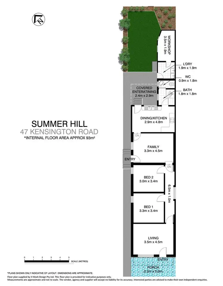 Floorplan of Homely house listing, 47 Kensington Road, Summer Hill NSW 2130