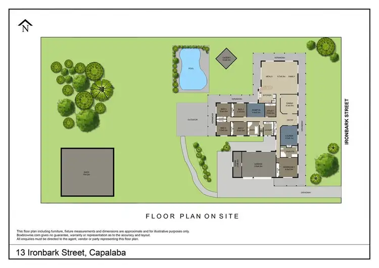 Floorplan of Homely house listing, 13 Ironbark Street, Capalaba QLD 4157
