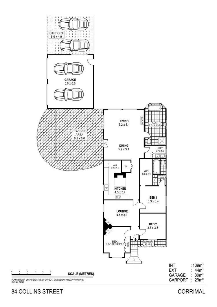 Floorplan of Homely house listing, 84 Collins Street, Corrimal NSW 2518