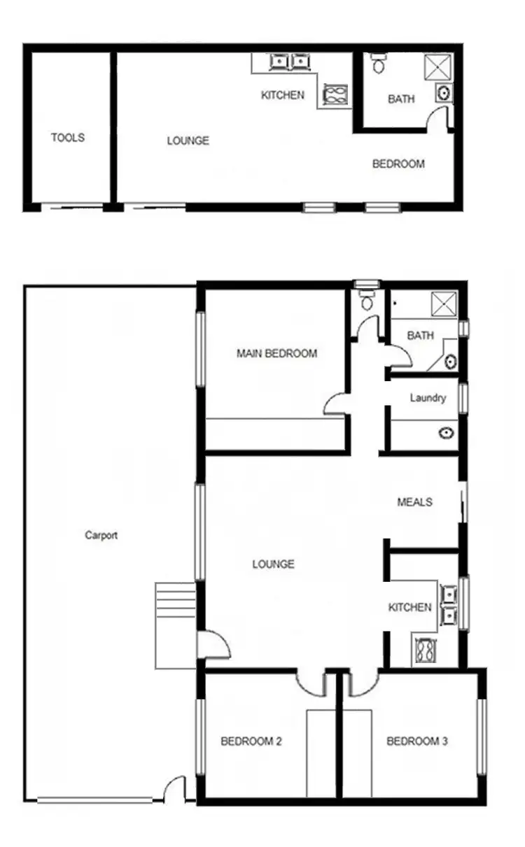 Floorplan of Homely house listing, 14C Tassie Street, Port Augusta SA 5700