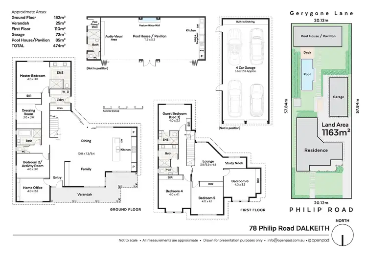 Floorplan of Homely house listing, 78 Philip Road, Dalkeith WA 6009