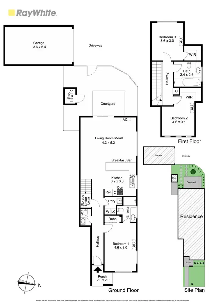 Floorplan of Homely townhouse listing, 2/57 Macrina Street, Oakleigh East VIC 3166