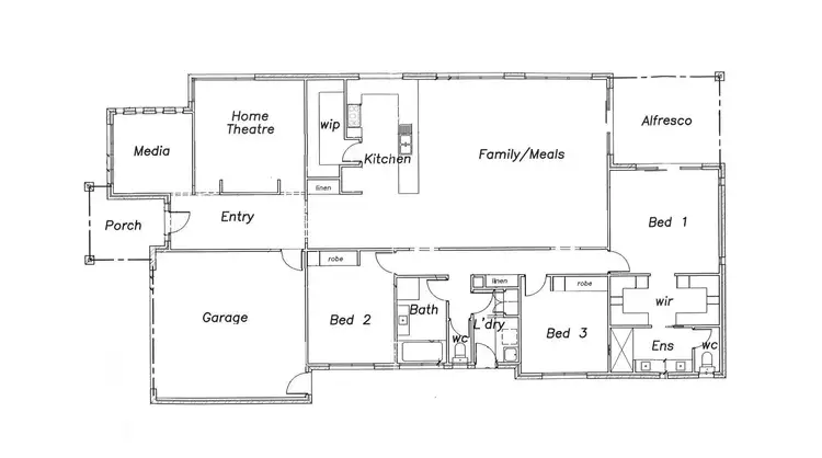 Floorplan of Homely house listing, 36 Daltons Road, Warrnambool VIC 3280