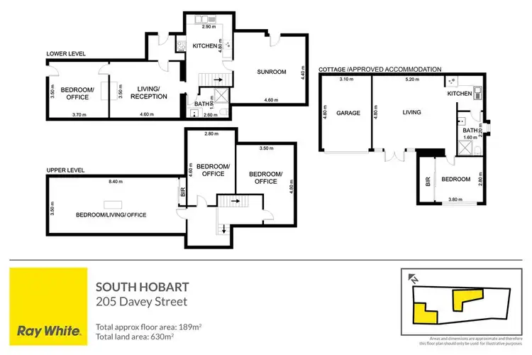 Floorplan of Homely house listing, 205 Davey Street, South Hobart TAS 7004