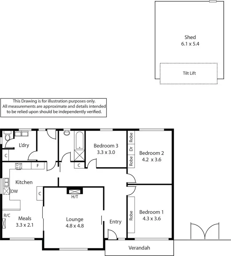 Floorplan of Homely house listing, 54 Rowells Road, Lockleys SA 5032