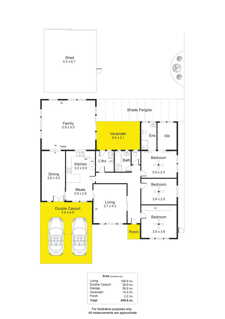 Floorplan of Homely house listing, 13 Maud Street, Rostrevor SA 5073