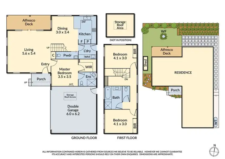Floorplan of Homely townhouse listing, 2/8 McCarthy Grove, Montmorency VIC 3094