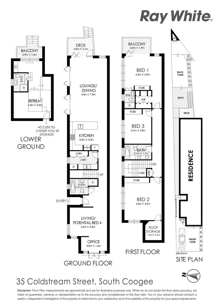 Floorplan of Homely other listing, 35 Coldstream Street, South Coogee NSW 2034