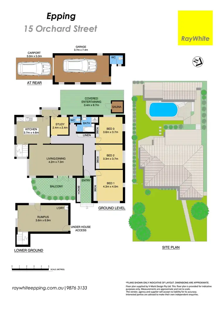 Floorplan of Homely house listing, 15 Orchard Street, Epping NSW 2121