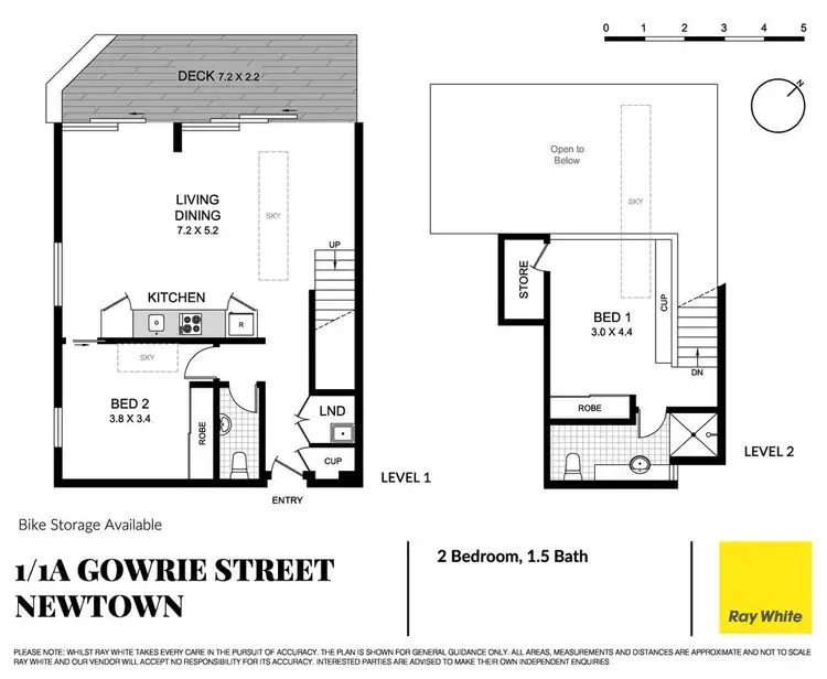 Floorplan of Homely apartment listing, 1/1a Gowrie Street, Newtown NSW 2042