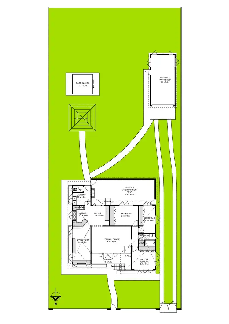Floorplan of Homely house listing, 8 George Street, Tivoli QLD 4305
