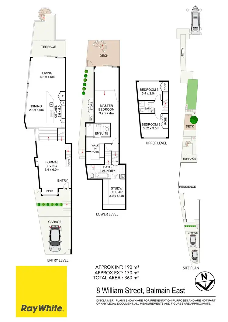 Floorplan of Homely house listing, 8 William Street, Balmain East NSW 2041
