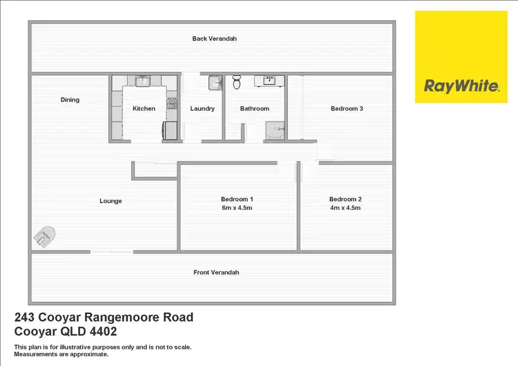 Floorplan of Homely house listing, 243 Cooyar Rangemoore Road, Cooyar QLD 4402