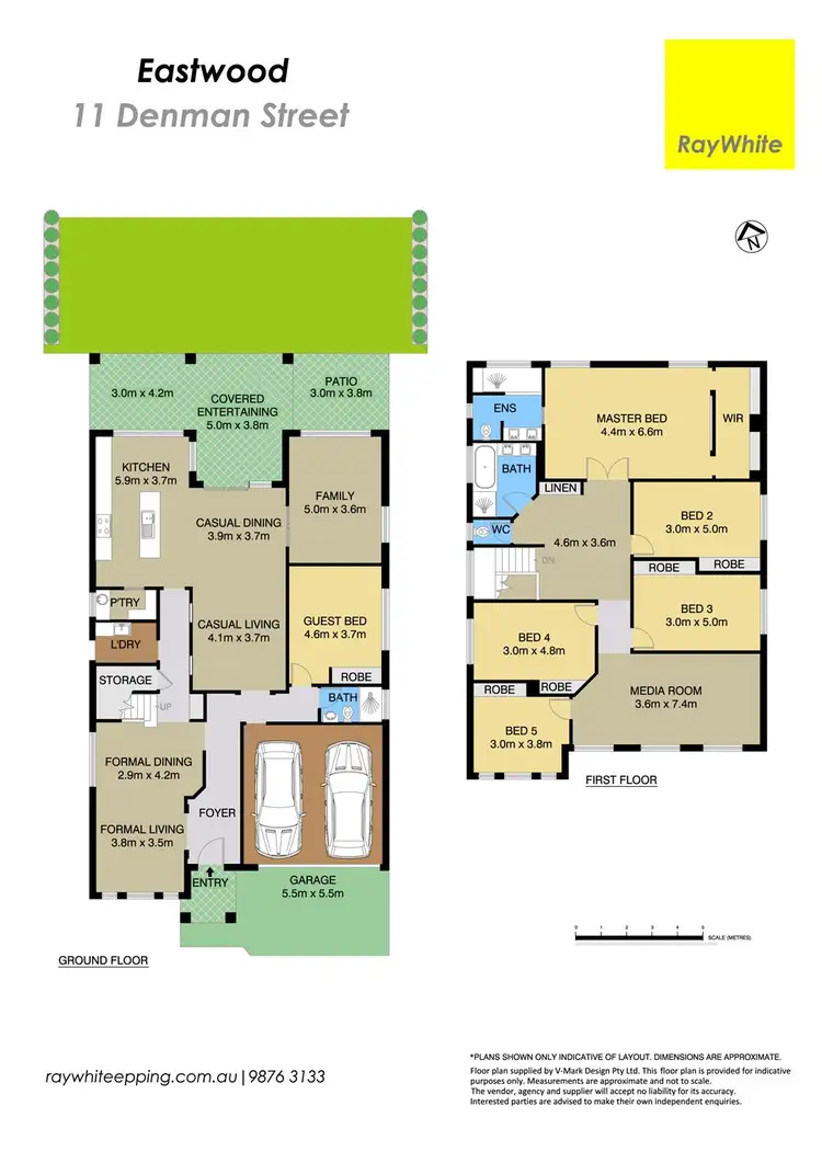 Floorplan of Homely house listing, 11 Denman Street, Eastwood NSW 2122