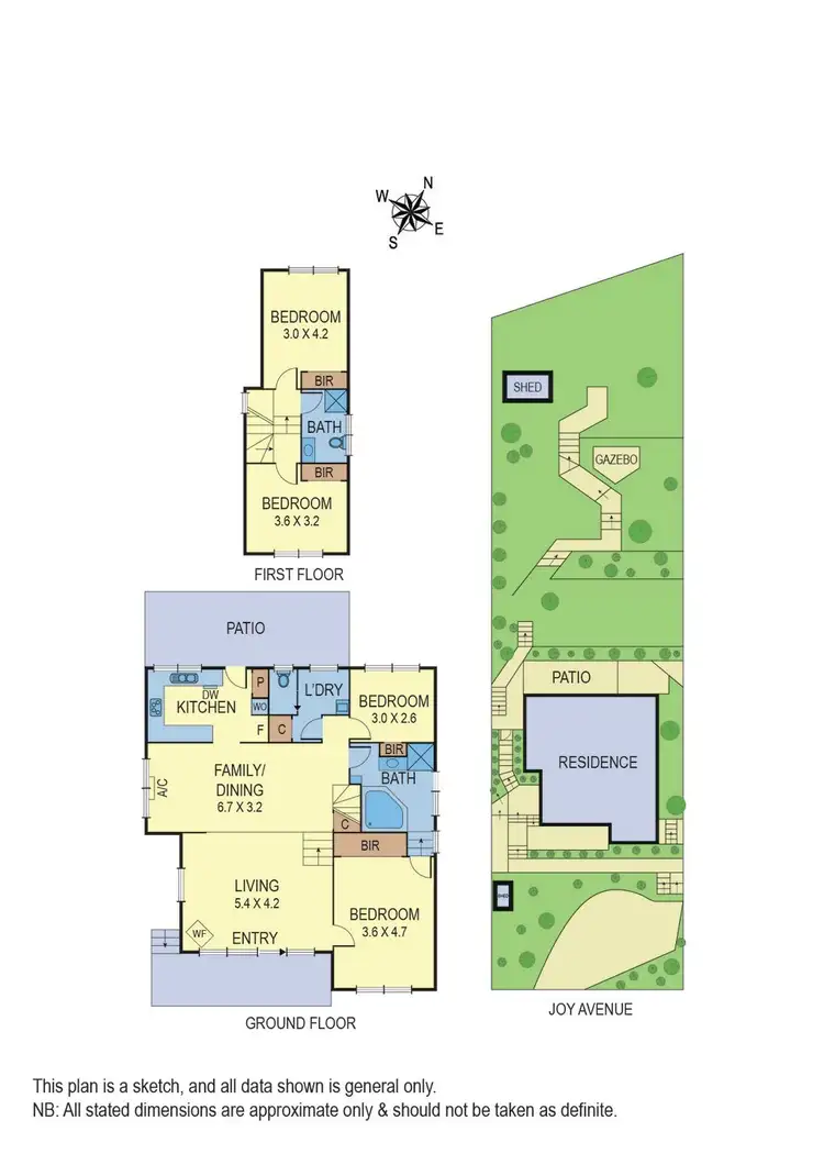 Floorplan of Homely house listing, 20A Joy Avenue, Mount Evelyn VIC 3796