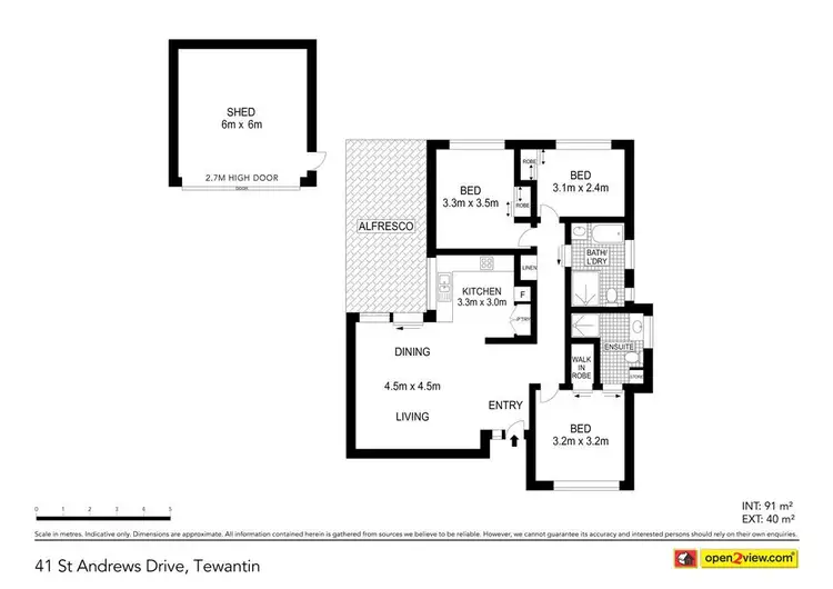 Floorplan of Homely house listing, 41 St Andrews Drive, Tewantin QLD 4565