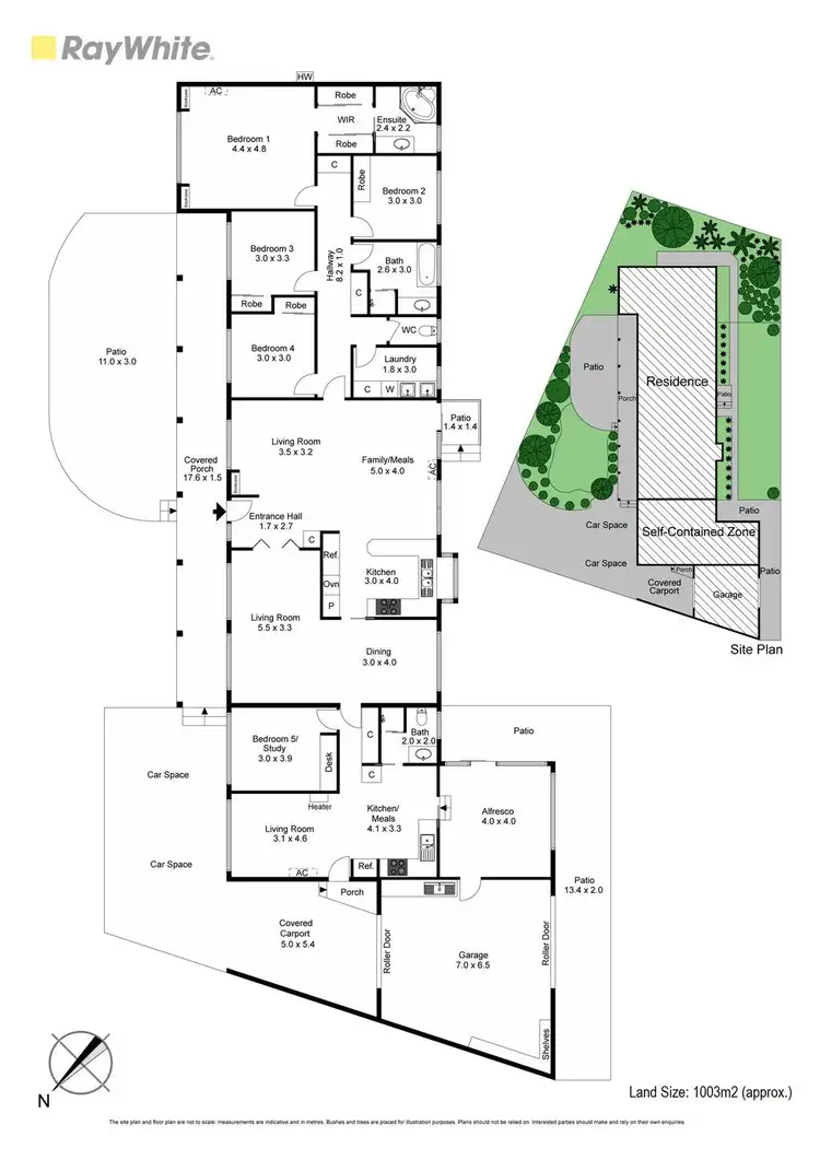 Floorplan of Homely house listing, 45 Shearwater Drive, Carrum Downs VIC 3201