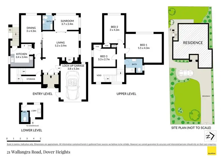 Floorplan of Homely house listing, 21 Wallangra Road, Dover Heights NSW 2030